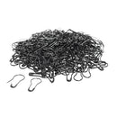 1000 Pieces Metal Black Safety Gourd Pins, Calabash Needle Pins DIY Home