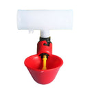 10Pcs Chicken Bird Poultry Water Feeder Auto-Drinker Nipple Drinking Cup Set