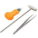 147Pcs Adjustable Watch Repairing Tools Case Opener Link Remover for Watchmaker
