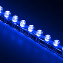 Blue 24cm 24LED PVC Flexible LED Strip Light Waterproof for Car MotorcycleBX