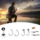 28pcs/set Hard Soft Fishing Lures Metal Sequin Baits Hooks Fishing Kit
