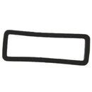 5X(Black Watch Strap Retaining Hoop Loop Rubber Retainer Buckle Holder 24m L2Z9)