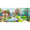 5D DIY Full Drill Diamond Painting Scenery Animal Cross Stitch Embroidery