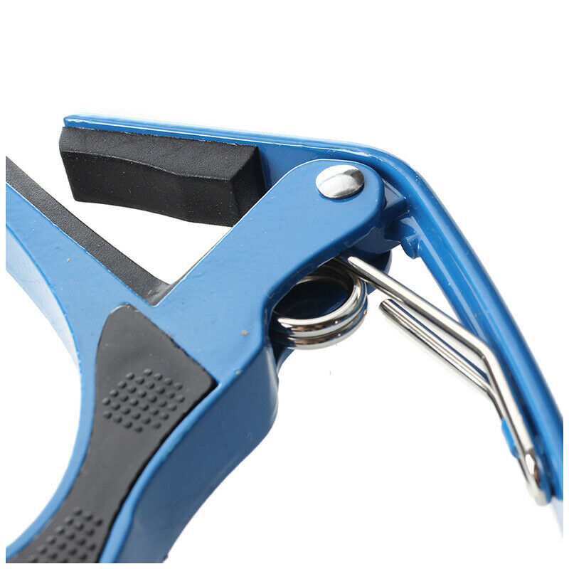 Capo fork & Electric, for acoustic (Blue)