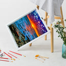 Round Diamond Painting 5D DIY Sunrise Embroidery Rhinestone Crafts (WT045)