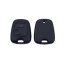 Key shell of 2 button emote control Car key ShelL + Blade Kit For PEUGEOT 3 Z7R1