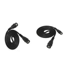2x BNC Male -BNC Male RG58 Coaxial Cable Adapters Connectors 1m
