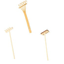 3Pcs Wood/Bamboo Rake for Table Zen Garden Sand Meditation Craft Kids Rake