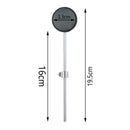 Drum Kick Beater Head Stainless Steel Drum Pedal Beater Parts Silicone Black