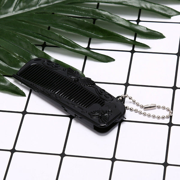 portable hair comb brush heychain foldable massage comb anti-stati chair comb Gw