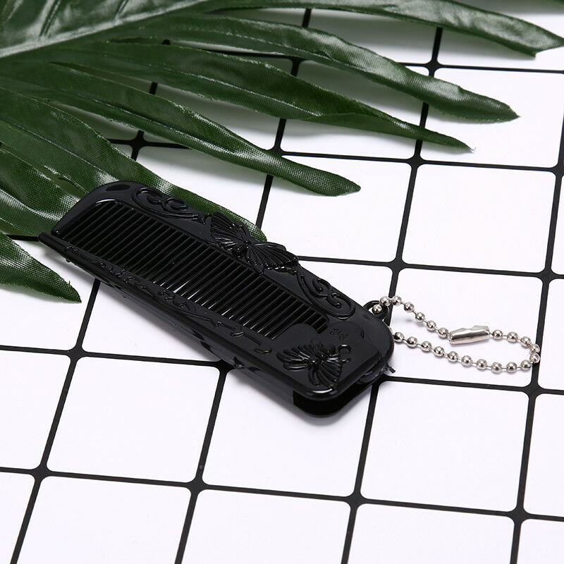 portable hair comb brush heychain foldable massage comb anti-stati chair comb Gw