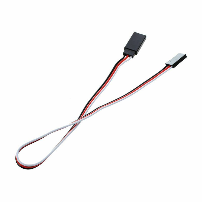 2 Pcs 30cm Female to Male Servo Extension Cable Cord for RC Airplane S1D9