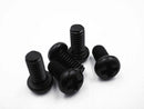 M2.6/M3/M4 Cross pan head black Machine screws Assortment Kit 400 pcs