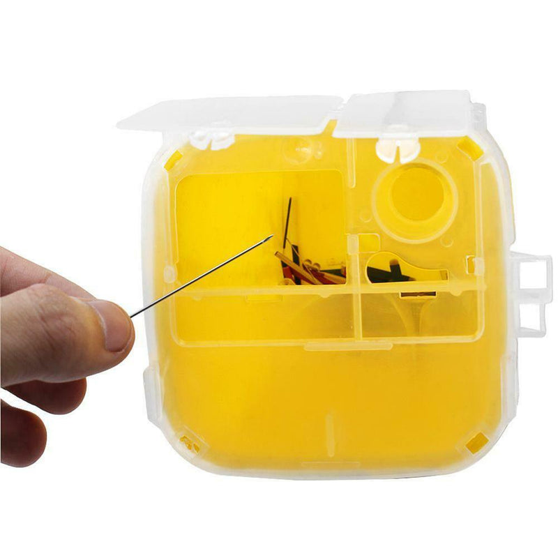 1L Container Bin Tattoo Medical Biohazard Piercing Needle Collect Box A