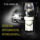 T10 Ceramic LED Car License Plate Bulbs Light W5W LED Auto Clearance Light Bulbs