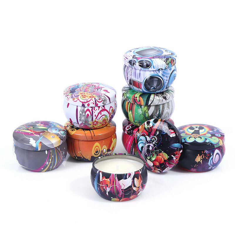 8Pcs Soy Wax Scented Candles Fragrance Candles Home Wedding Birthday Party S Ew