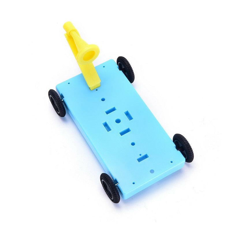 Science Physical Experiments Homemade Balloon Recoil Car DIY Materials For KidJR