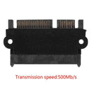 Straight 22Pin SATA Male Port to 22Pin Female Port SATA HDD SSD Adapter