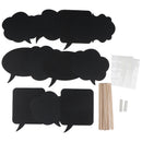 Black cards+chalk Photo Booth Props Love DIY Photography Wedding Decor PartyBX