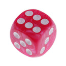 20pcs/Set 6-Sided Spot Dices for Drinking Gambling Club Toys Parts Pink+Blue