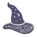 4PCS/Set Enamel Witch Hat Brooch Pin Shirt Collar Pin Women Badge Jewelry GiftM&