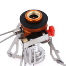 3000W Portable Outdoor Picnic Gas Burner Foldable Camping Mini Steel Stove + *SE
