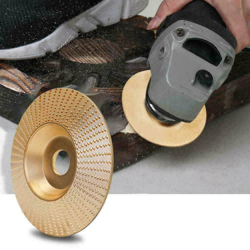 Carbide Wood Sanding Carving Shaping Disc For Angle Grinder/Grindin Wheel U T0V5