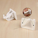 2x Curtain Rod Brackets No Drill Adjustable  Curtain Rod Holders For Kitchen