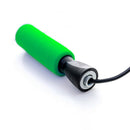 Adjustable Sports Skipping Rope Fitness Ball Bearing Jumping Rope (Green) A
