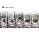 10Pcs Natural Chinese Green Artistic Blooming Healthy Flowering Flower Tea Ball