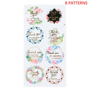 80 pcs/10 sheet Thank You For Supporting My Small Business Gift Sealing StiSEAU