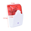 12V Indoor Wired Strobe Siren Warning Signal Horn Alarm System Flashing Lig_