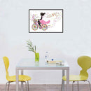 Bicycle Girl 5D Diamond Painting Embroidery DIY Cross Stitch Home Decor
