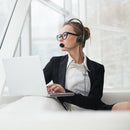 Online Teaching Learning Call Center Headphone USB Wired Line Control Headset
