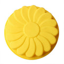 Silicone Sunflower Baking Round Pan Kitchen Round Bread Cake Chocolate M 3C