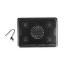 New USB Fans Blue LED Laptop Notebook Cooling Pad