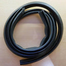 2X85Cm Auto Rubber Seal Strip Noise Insulation Seal Tirm Car Front Rear Doo