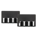 2Pcs Barber Station Hair Cutter Hair Trimmer Storage Rack Hairstylist Tools