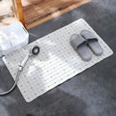1pc Pvc Bathroom Mat With Suction Cup Non-Slip Bathroom Shower Mat For Toil