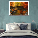 5D DIY Full Drill Diamond Painting Autumn Landscape Embroidery Mosaic Kits