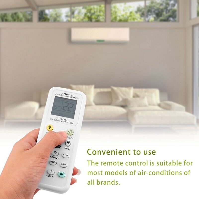 Universal Wireless K-1028E 1000 In 1 Ac Digital Lcd Remote Control For Air  D7J2