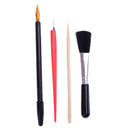 4Pcs Painting Drawing Arts Set Stick Scraper Pen Brush Art Paper DIY Tools lj Gw