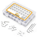 Bolts Nuts And Washer Assortment Kit Metric Screw Storage Containers 1080 P