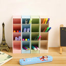 1Pcs Cute Plastic Office Desktop Storage Boxes Makeup Organizer Storage Box Tool