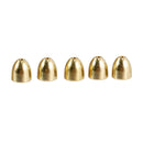 5x1.8g Brass Weights Drop Slider Sea Fishing Tackle Slip Snag Bullet Sinkers
