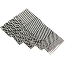 50 Pcs HSS High Speed Steel Building Drill Bit Set Tool 1/1.5/2/2.5/3mm W2U6