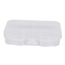Travel 5 compartment dispenser case pill box medicine tablet holder organizer JR