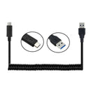 Stretch USB-C USB 3.1 Type C to USB 3.0 A Male Data Charge Cable for Tablet