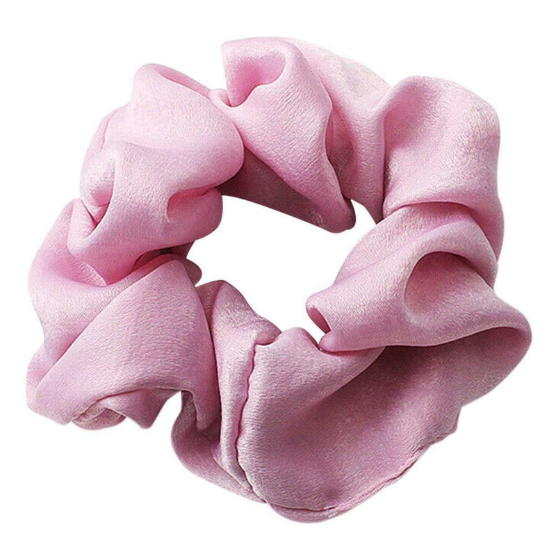 Women Hair Rings Satin Cloth Scrunchies Ponytail Holder Hairband (Style 3) A