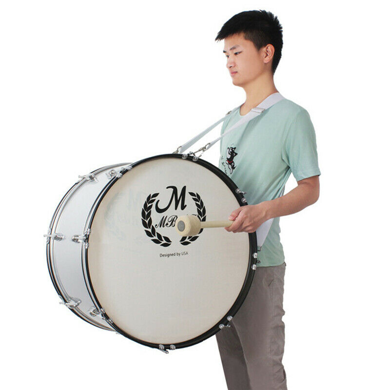 1 Pcs Adjustable Parade Marching Bass Drum Shoulder Strap Sling Nylon Belt